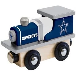 MasterPieces Wood Train Engine - NFL Dallas Cowboys - Officially Licensed Toddler & Kids Toy