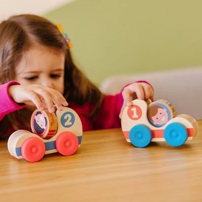 Melissa & Doug Melissa & Doug GO Tots Wooden Race Cars (2 Cars, 2 Disks) 1 Melissa & Doug Melissa & Doug GO Tots Wooden Race Cars (2 Cars, 2 Disks)