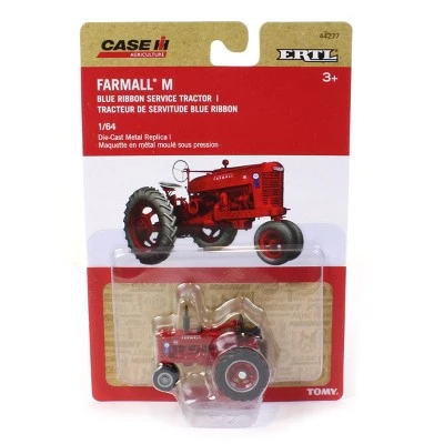 ERTL 1/64 Farmall M Narrow Front with Blue Ribbon Logo 4 ERTL 1/64 Farmall M Narrow Front with Blue Ribbon Logo - Image 4