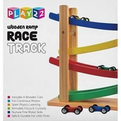 Play22usa 4 Level Toy Wooden Car Roller Ramp - Wooden Race Track Car Ramp Racer With 4 Wooden Cars - Toddler Race Car Ramp 11 Play22usa 4 Level Toy Wooden Car Roller Ramp - Wooden Race Track Car Ramp Racer With 4 Wooden Cars - Toddler Race Car Ramp -Vehicles & Remote Control Sales unnamed file 7747