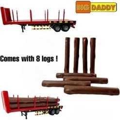 Big Daddy Big Rig Heavy Duty Tractor Trailer Transport Series Lumber Truck Tractor Trailer -Vehicles & Remote Control Sales unnamed file 7798