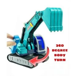 Big Daddy - Medium Sized Heavy Duty Red & Yellow Dump Truck with 360 degree turning Excavator the Construction Toy Set - Combo Set -Vehicles & Remote Control Sales unnamed file 7923