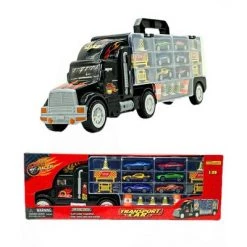 Big Daddy Trucks - The Big Rig Race Car Carrying Travel System with Added Storage Space - comes with 6 cars but can fit 24 -Vehicles & Remote Control Sales unnamed file 7949