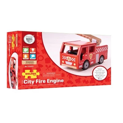 Bigjigs Toys City Fire Engine 1 Bigjigs Toys City Fire Engine