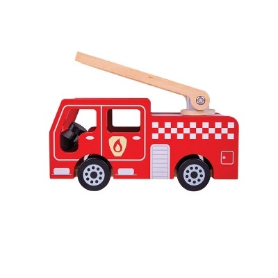 Bigjigs Toys City Fire Engine 2 Bigjigs Toys City Fire Engine - Image 2