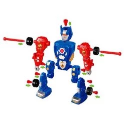 Insten 31 Piece Build Your Own Transforming Robot Car Building Kit, Take-A-Part Toy