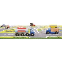 Kaplan Early Learning Company Kaplan Early Learning Wooden Transportation Set - Set of 24