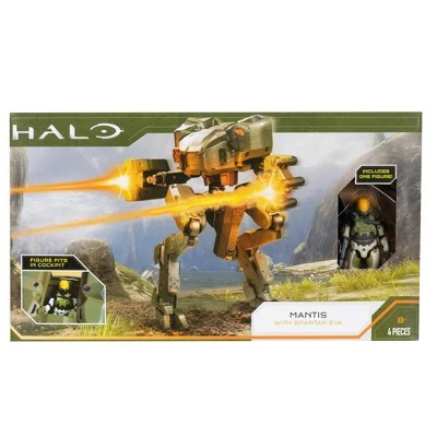 World of Halo Deluxe 2 Figure Pk - Features UNSC Mantis and Spartan EVA - Armor Defense System 1 World of Halo Deluxe 2 Figure Pk - Features UNSC Mantis and Spartan EVA - Armor Defense System