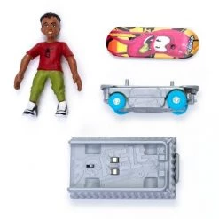 #Boneless Super-Charged Mini Toy Stunt Skateboard with Poseable Skater - Booker -Vehicles & Remote Control Sales unnamed file 8273