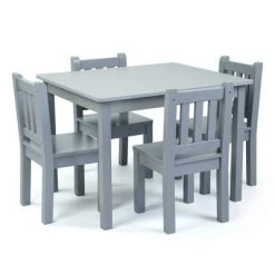 5pc Journey Toddler Table and 4 Chairs Set - Humble Crew Wood/white -Vehicles & Remote Control Sales unnamed file 8375