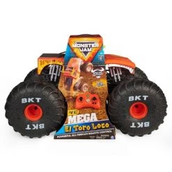 Monster Jam Official MEGA El Toro Loco All-Terrain Remote Control Monster Truck - 1:6 Scale